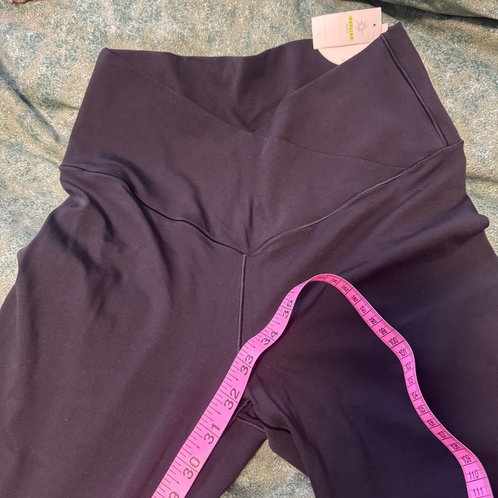 OFFLINE By Aerie Real Me High Waisted Crossover Flare Legging - Women’s Large - Picture 7 of 9